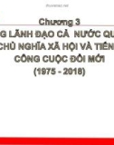 Bài giảng Lịch sử Đảng Cộng sản Việt Nam: Chương 3 - Tạ Châu Phú