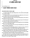 Giáo dục học - Bài tập và thực hành: Phần 2