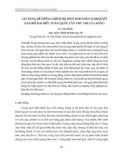 Xây dựng hệ thống chính trị theo tinh thần Nghị quyết Đại hội Đại biểu toàn quốc lần thứ XIII của Đảng