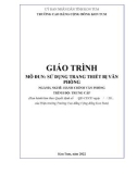 Giáo trình Sử dụng trang thiết bị văn phòng (Ngành: Hành chính văn phòng - Trung cấp) - Trường Cao đẳng Cộng đồng Kon Tum