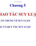 Bài giảng Logic học: Chương 5