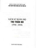 Ebook Lịch sử Đảng bộ thị trấn Đu (1946-2010): Phần 1