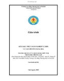 Giáo trình Thực hành nghiệp vụ kho, vận chuyển hàng hóa trong siêu thị (Ngành: Quản lý và bán hàng siêu thị - Trung cấp) - Trường Cao đẳng Thương mại và Du lịch Thái Nguyên