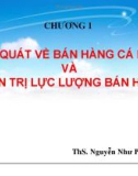 Bài giảng Quản trị lực lượng bán hàng: Chương 1 - ThS. Nguyễn Như Phương Anh