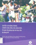 Chuỗi cung ứng của Unilever: Phần 1