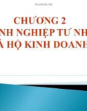 Bài giảng Luật doanh nghiệp: Chương 2 - ThS. Nguyễn Thị Phương Thảo