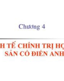 Bài giảng Lịch sử các học thuyết kinh tế: Chương 4 - Nguyễn Mai Thi