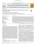 Solar energy harvesting using lead-free pyroelectric bulk ceramics: A simulation study