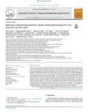 Molecular engineering optimized carbon nitride photocatalyst for CO2 reduction to solar fuels