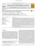 Efficiency improvement in dye sensitized solar cells by the plasmonic effect of green synthesized silver nanoparticles