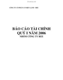 Báo cáo tài chính mẫu