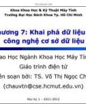 Bài giảng Khai phá dữ liệu: Chương 7 - TS. Võ Thị Ngọc Châu