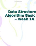 Lecture Data structure and Algorithm basic lab: Week 14