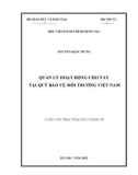 Luận văn Thạc sĩ Quản lý kinh tế: Quản lý hoạt động cho vay tại Quỹ Bảo vệ môi trường Việt Nam