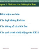 Bài giảng Nhiệt động lực học và truyền nhiệt: Chương 5 - TS. Nguyễn Văn Hạp