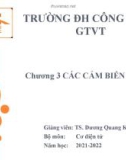 Bài giảng Hệ thống cơ điện tử 1: Chương 3 - TS. Dương Quang Khánh