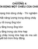 Bài giảng Kỹ thuật thuỷ khí: Chương 4 - TS. Ngô Văn Hệ