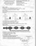 Đáp án đề thi cuối học kỳ II năm học 2018-2019 môn Kỹ thuật số - ĐH Sư phạm Kỹ thuật