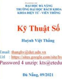 Bài giảng Kỹ thuật số - Chương 0: Giới thiệu môn học