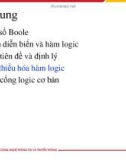 Bài giảng Điện tử cho công nghệ thông tin: Chương 5.4 - Đỗ Công Thuần