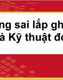 Bài giảng Dung sai lắp ghép và kỹ thuật đo: Chương 3 - TS. Nguyễn Thị Phương Mai