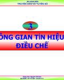 Bài giảng Truyền dẫn vô tuyến số: Chương 3 - Nguyễn Viết Đảm