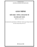 Giáo trình Tiếng Anh Kinh tế (Ngành: Kế toán - Cao đẳng) - Trường Cao đẳng Xây dựng số 1