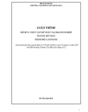 Giáo trình Thực tập kế toán tại doanh nghiệp (Ngành: Kế toán - Cao đẳng) - Trường Cao đẳng Xây dựng số 1