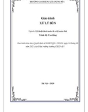 Giáo trình Xử lý bùn (Ngành: Kỹ thuật thoát nước và xử lý nước thải - Cao đẳng) - Trường Cao đẳng Xây dựng số 1