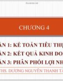 Bài giảng Kế toán tài chính 1: Chương 4 - ThS. Dương Nguyễn Thanh Tâm