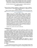 Measuring X-ray dose distribution using nanodot optically stimulated luminescence dosimeter