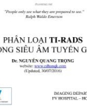 Bài giảng Phân loại ti-rads trong siêu âm tuyến giáp