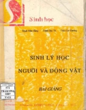 Bài giảng Sinh lý học người và động vật