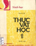 Bài giảng Thực vật học 1