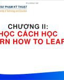 Bài giảng Phương pháp học tập và nghiên cứu khoa học: Chương 2 - Trần Lê Nhật Hoàng