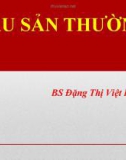 Bài giảng Hậu sản thường - BS. Đặng Thị Việt Hằng