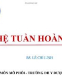 Bài giảng Hệ tuần hoàn - BS. Lê Chí Linh