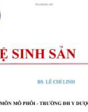 Bài giảng Hệ sinh sản - BS. Lê Chí Linh