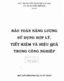 Bảo toàn và sử dụng hợp lý nguồn năng lượng: Phần 1