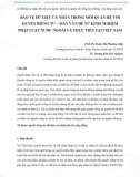 Bảo vệ dữ liệu cá nhân trong mối quan hệ với quyền riêng tư – Mấy vấn đề từ kinh nghiệm pháp luật nước ngoài và thực tiễn tại Việt Nam