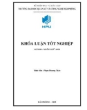 Graduation thesis: The application of autonomous lexical learning of first-year non-English major - A case study at Hai Phong University of Management and Technology