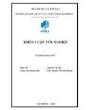 Graduation thesis: A study on second-year English majors' peer correction in writing skill at Hai Phong Management and Technology University