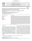 Development of a new method to determine the axial void velocity profile in BWRs from measurements of the in-core neutron noise