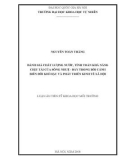 Luận án Tiến sĩ Khoa học môi trường: Đánh giá chất lượng nước, tính toán khả năng chịu tải của sông Nhuệ - Đáy trong bối cảnh biến đổi khí hậu và phát triển kinh tế xã hội