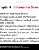 Lecture Consumer behaviour (4e): Chapter 4 - Neal, Quester, Hawkins