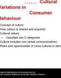 Lecture Consumer behaviour (4e): Chapter 16 - Neal, Quester, Hawkins