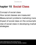 Lecture Consumer behaviour (4e): Chapter 15 - Neal, Quester, Hawkins