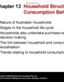 Lecture Consumer behaviour (4e): Chapter 13 - Neal, Quester, Hawkins