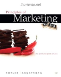 Ebook Principles of marketing (14th ed): Part 1