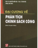 Phân tích chính sách công: Phần 1